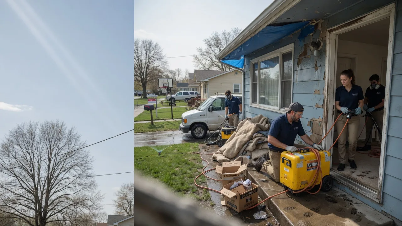 Basement Flood Cleanup in Dawson, ND near me